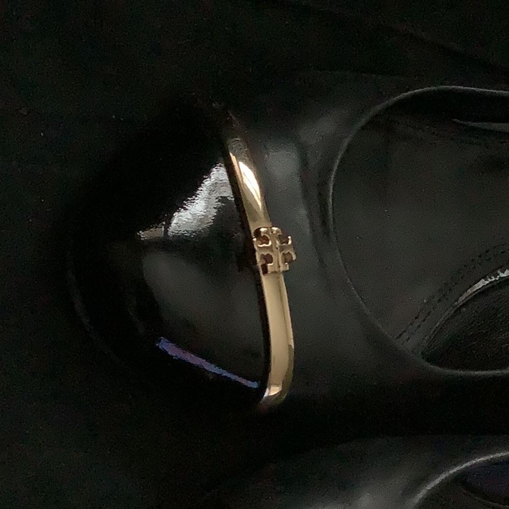 Tory Burch Patent Leather Wedge Heels